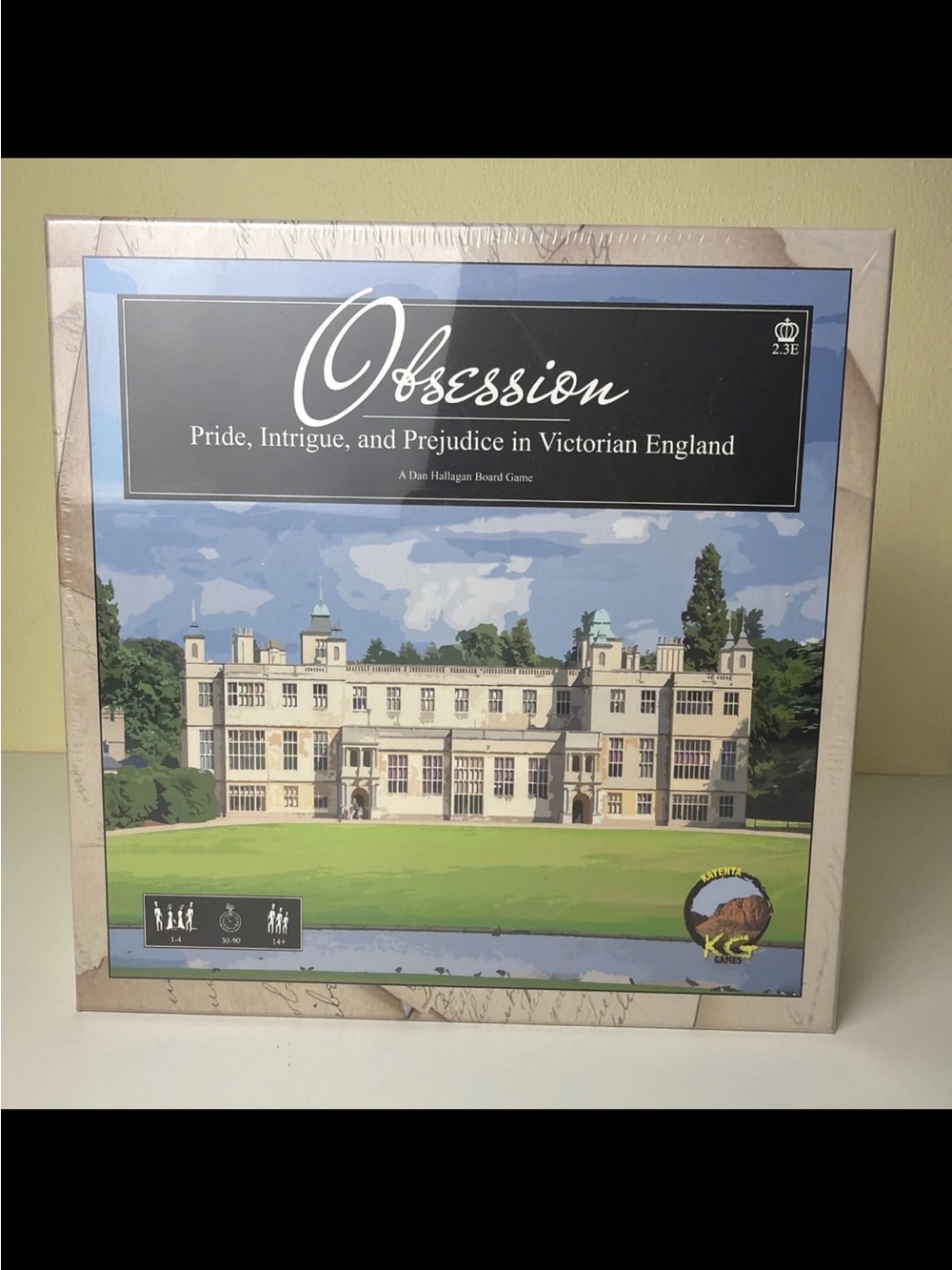 Obsession Board Game Kayenta Games Pride Intrigue Prejudice Brand New Sealed 2.3